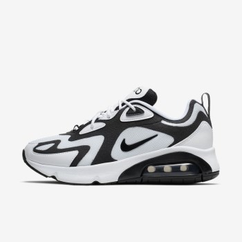 Nike Air Max 200 - Női Utcai Cipő - Fehér/Sötét Szürke/Fekete